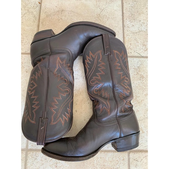 NOCONA handcrafted leather cowboy boots - Picture 3 of 10